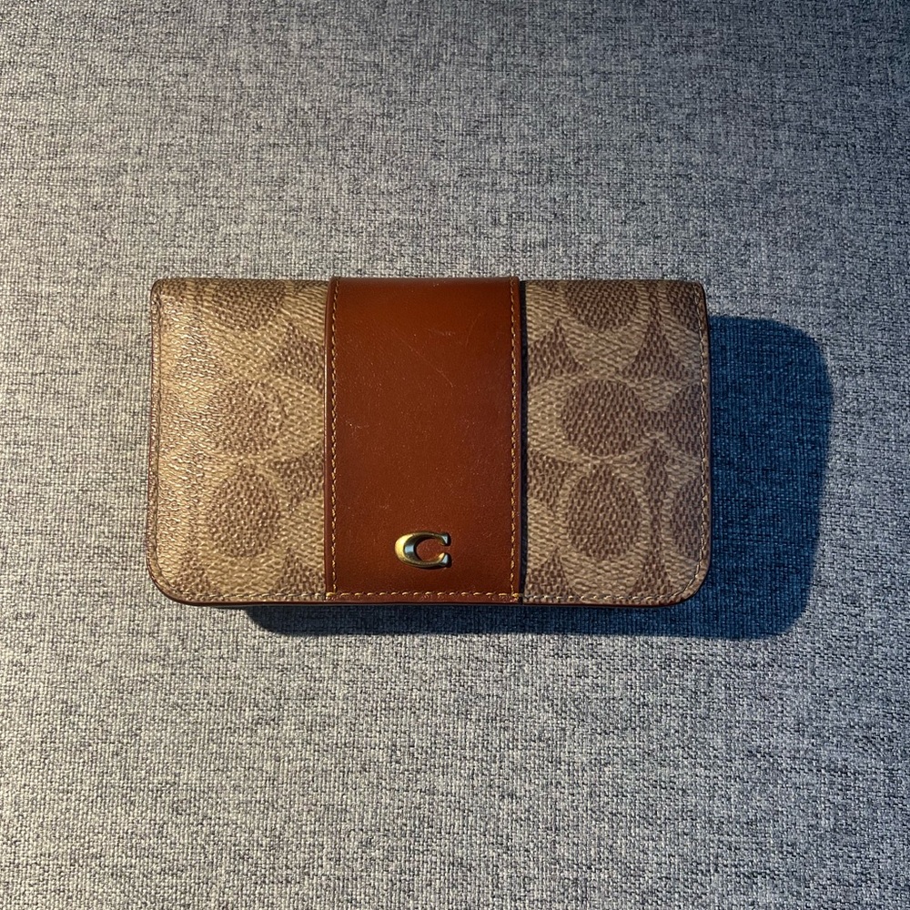 Coach Wallet in Signature Print